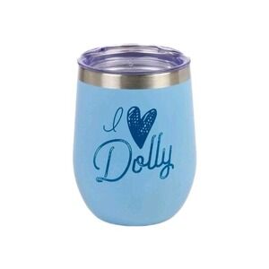 New Limited Edition Dolly Parton Wine Tumbler With Lid 2025 RARE